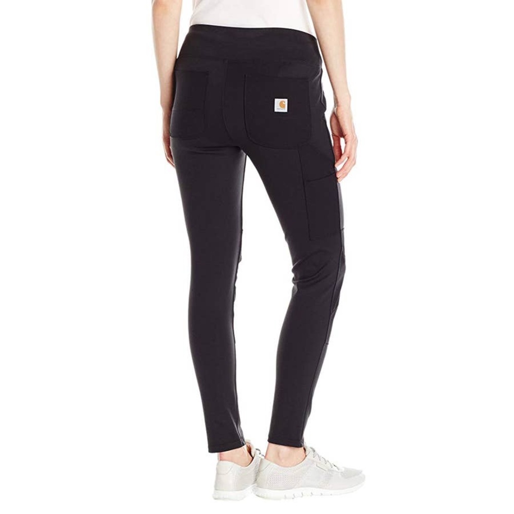 Carhartt Women's Force Utility Leggings Black Size M 8/10 Tall - Picture 2 of 5